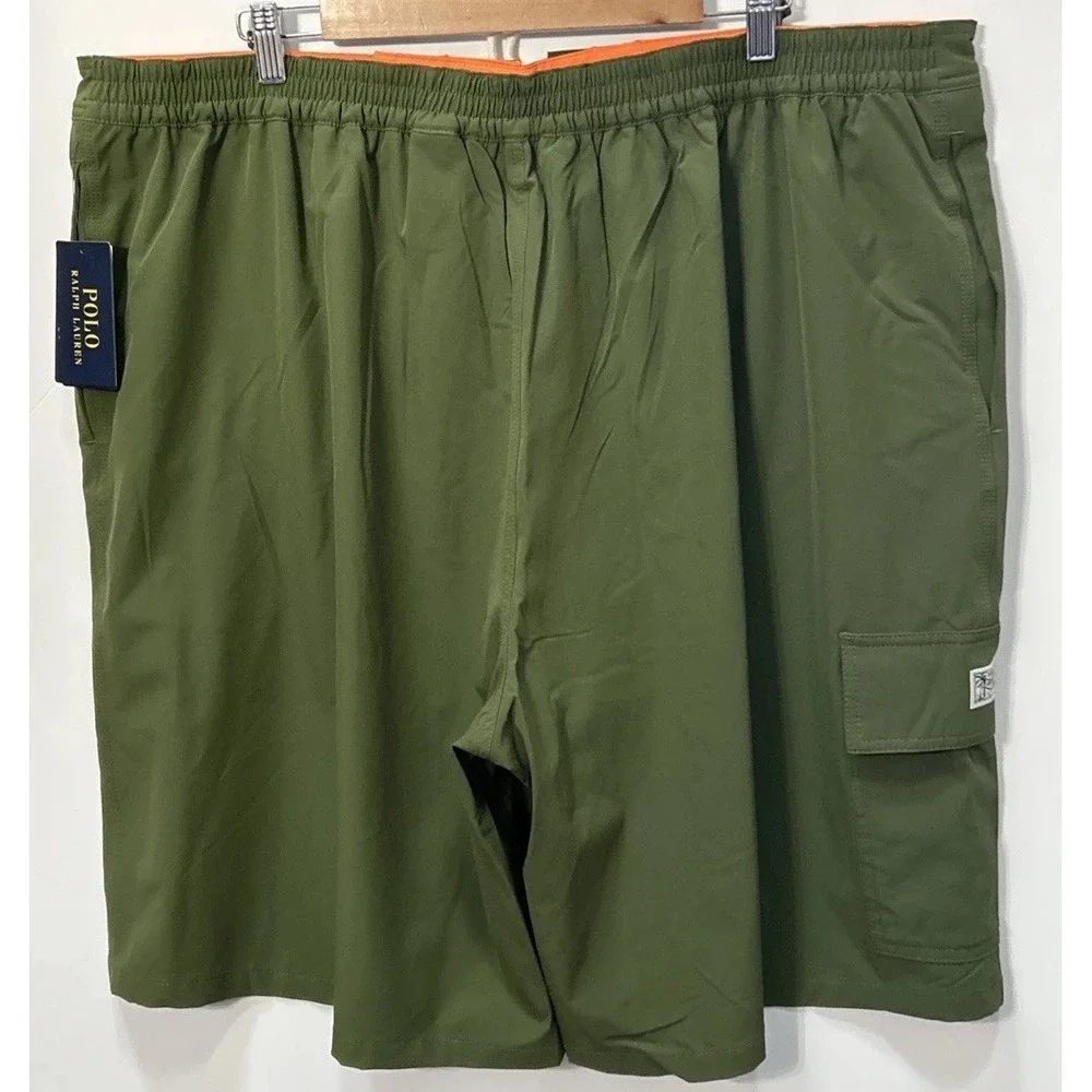 NWT Mens Polo Ralph Lauren Big & Tall Kailua Long Swim Trunks Shorts Sz 2XLT $85